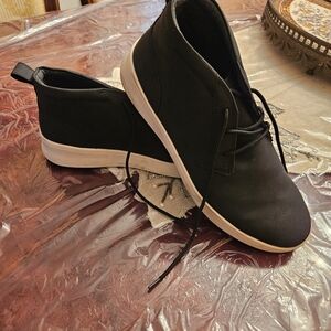 Black Casual Lace-Up Shoes IZO